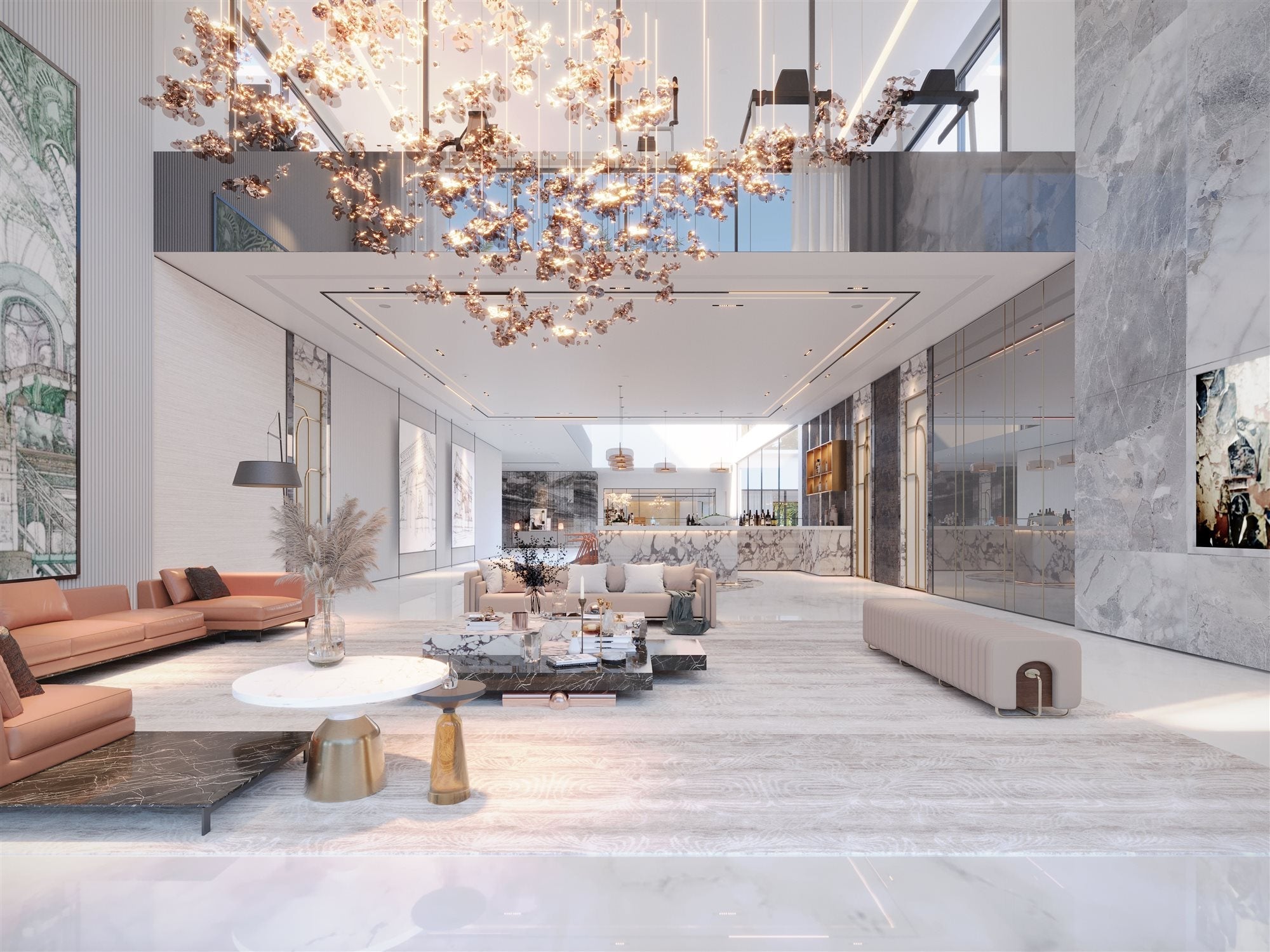 Living Room Lighting - House of Lumora