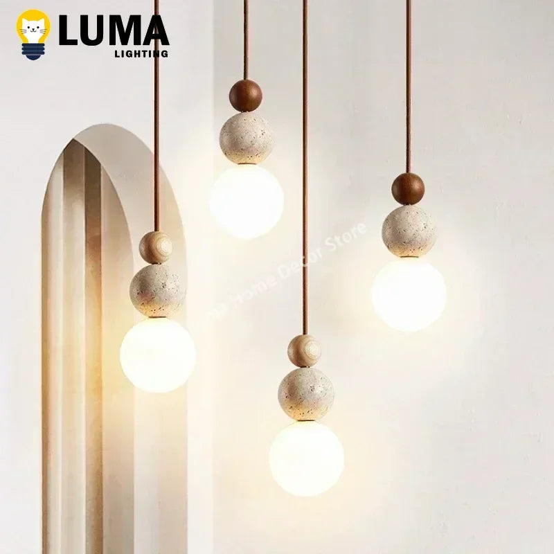 Sienna Travertine Pendant