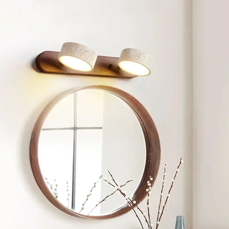 Terra Travertine Duo Wall Light